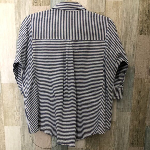 LILIS CLOSET Anthropologie Striped Blouse - Picture 3 of 10